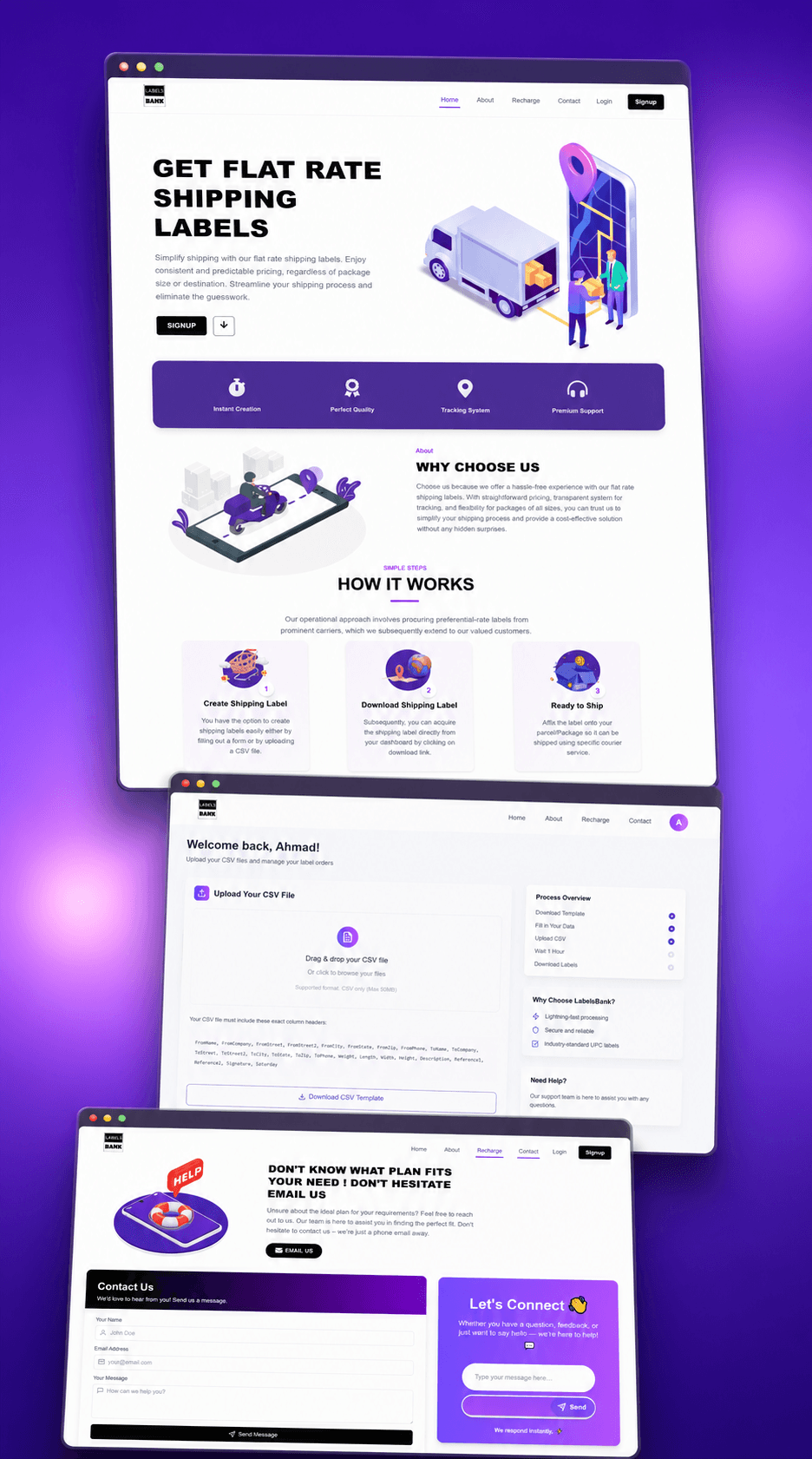 Labels Bank — product screenshot